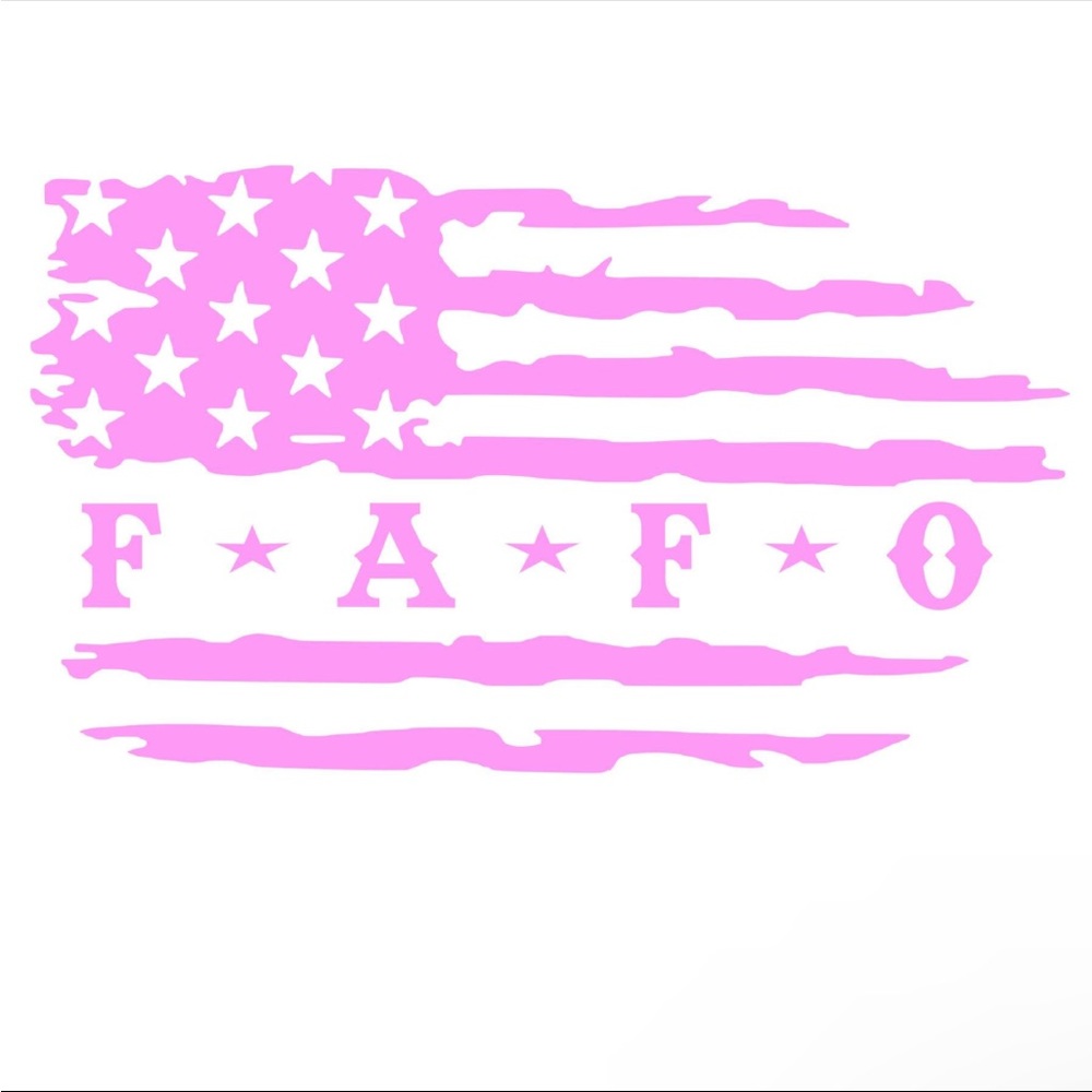 F*A*F*O Decal 5inX5In